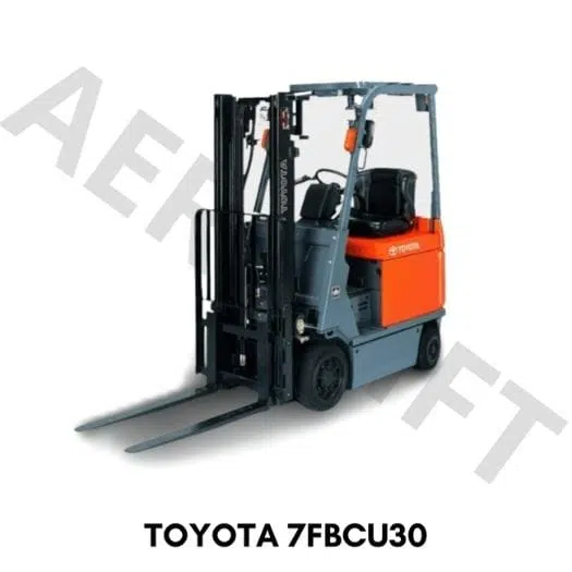 Montacargas Toyota 7FBCU30 de 6.000 LB