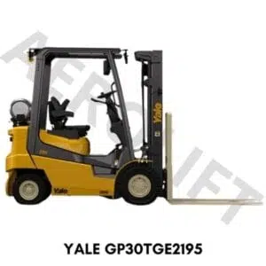 Montacargas Yale GP30TGE2195 de 6.000 LB