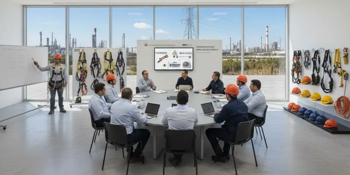 Qué debe incluir un curso de seguridad en alturas según la NOM-009-STPS