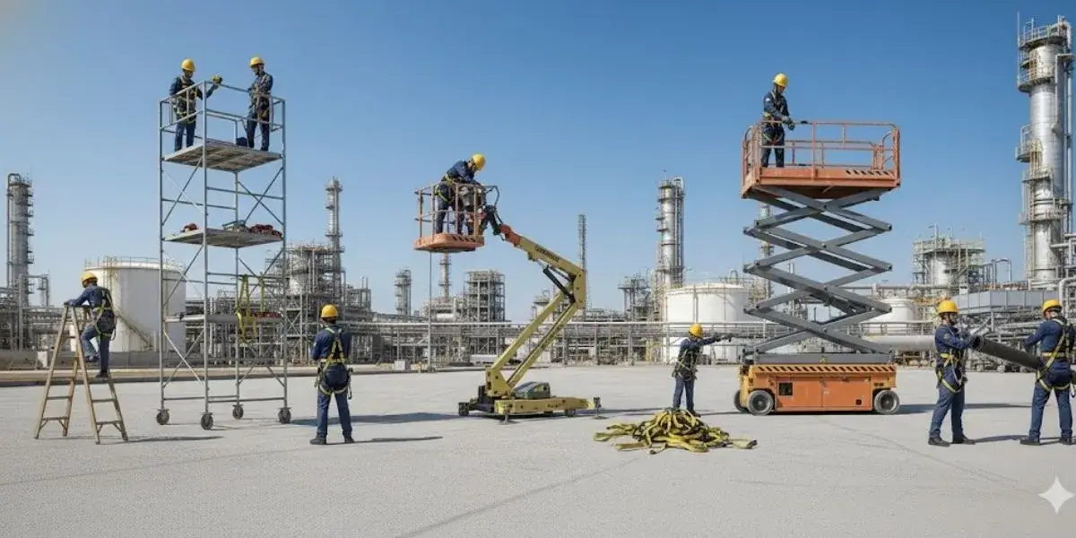 Los 7 errores más costosos en trabajos en altura